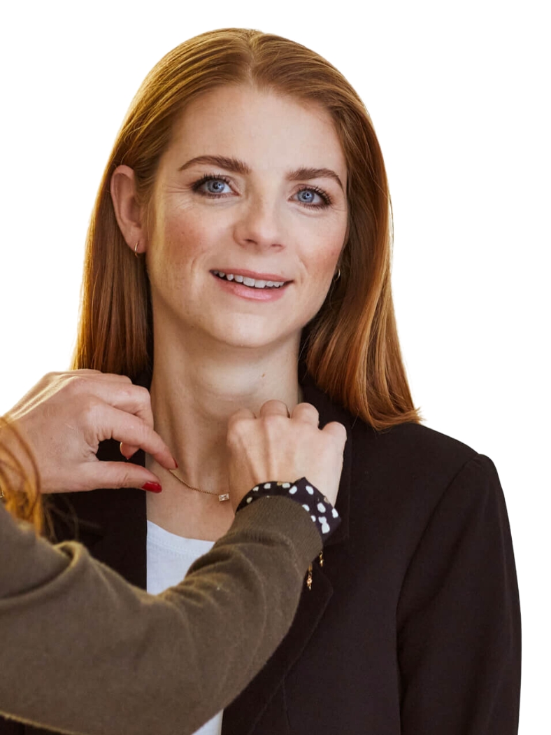 Corporate-Styling und Setbegleitung bei Business-Fotos Shootings in Düsseldorf